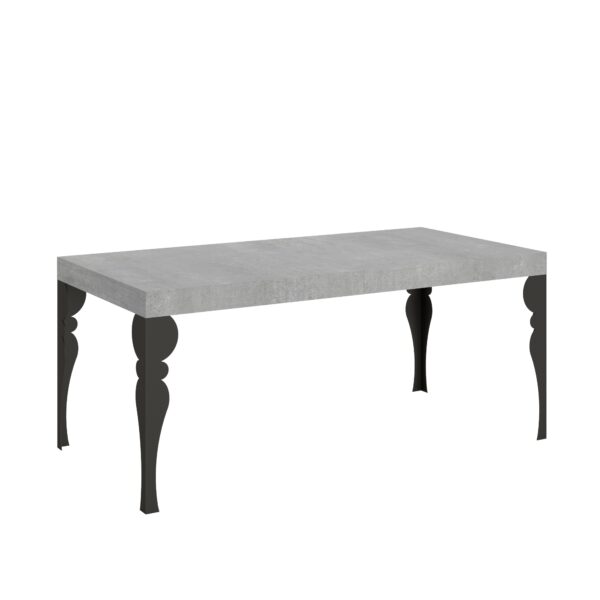 Tavolo allungabile 90x180/284 cm Paxon telaio Antracite