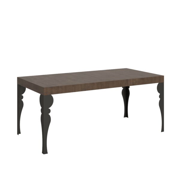 Tavolo allungabile 90x180/284 cm Paxon telaio Antracite