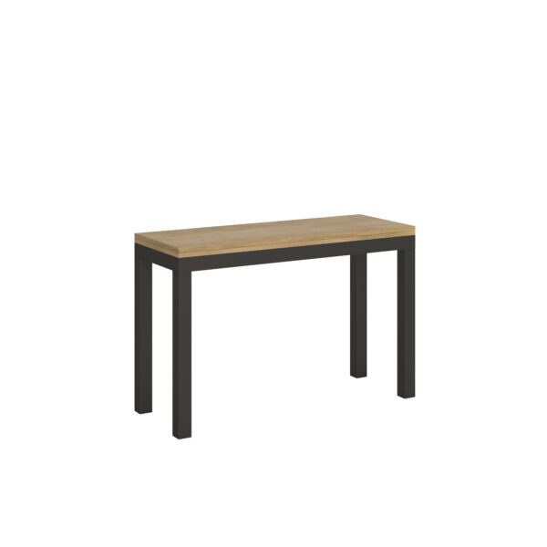 Tavolo apribile 120x45/90 cm Everyday Double telaio Antracite
