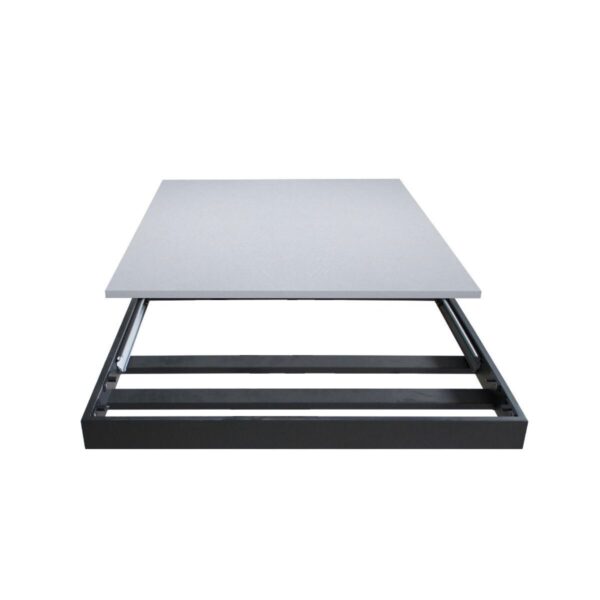 Tavolo allungabile 90x160/220 cm Cumar telaio Antracite