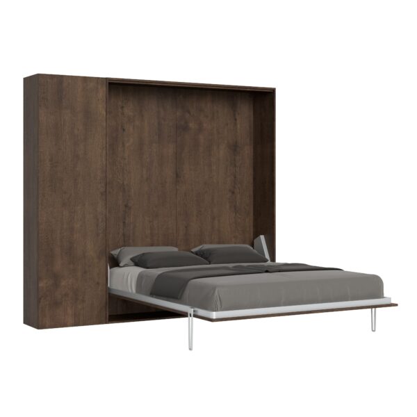 Letto a scomparsa 160 verticale Kentaro con colonna