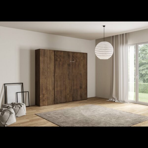 Letto a scomparsa 140 verticale Kentaro con colonna