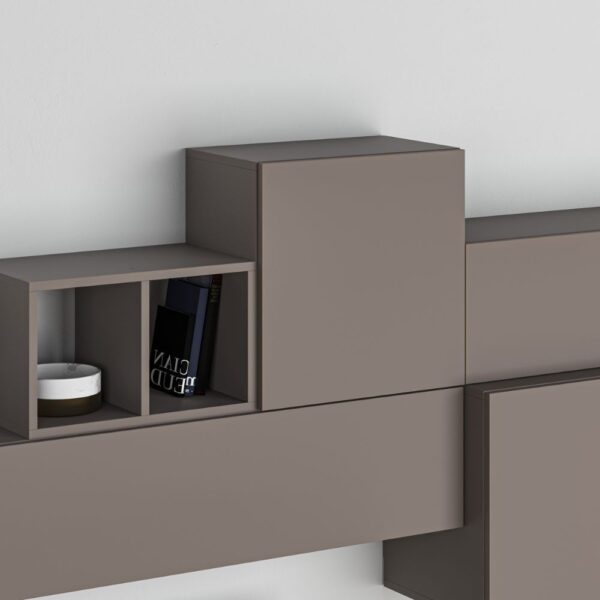 Parete attrezzata Tromen 260 cm. light mocha MTV234475