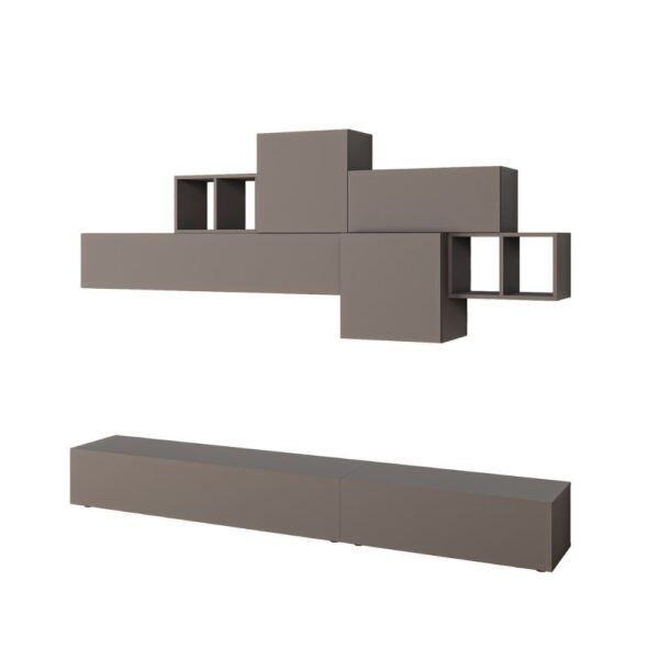 Parete attrezzata Tromen 260 cm. light mocha MTV234475