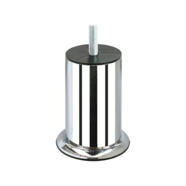 Piede metallo cromato h 10 diametro 5,1 Y468CR