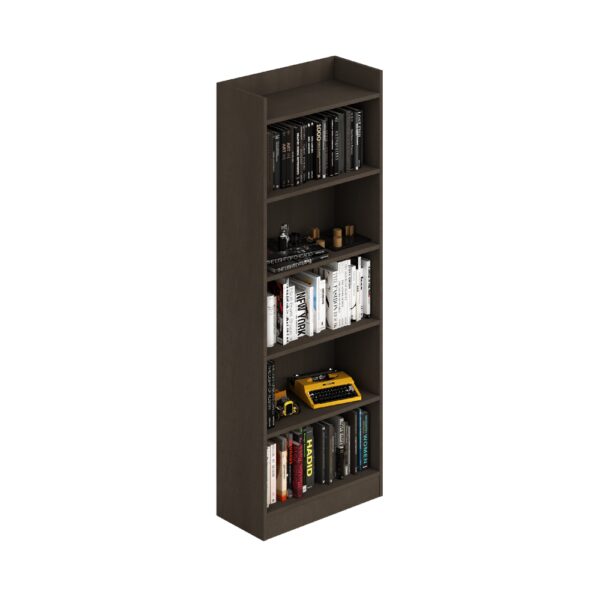 Libreria Alessia 64x29x180H fango