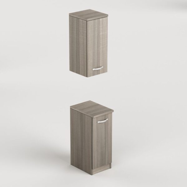 Laundry mobile bagno con anta 36x50x85,5 olmo