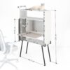 Mobile multiuso Tatti light mocha bianco antracite