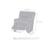 Copripoltrona Jaz recliner grigio 70-110