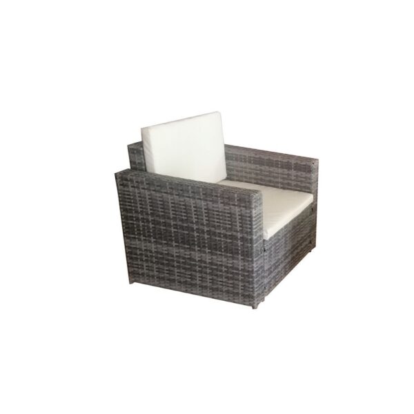 Salotto da giardino WRS066G rattan grigio WRS066G