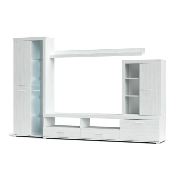 Parete attrezzata Club 3 Pino Anderson Bianco