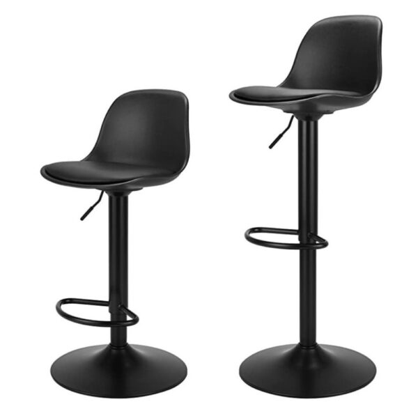 Sgabello regolabile Rand completamente nero