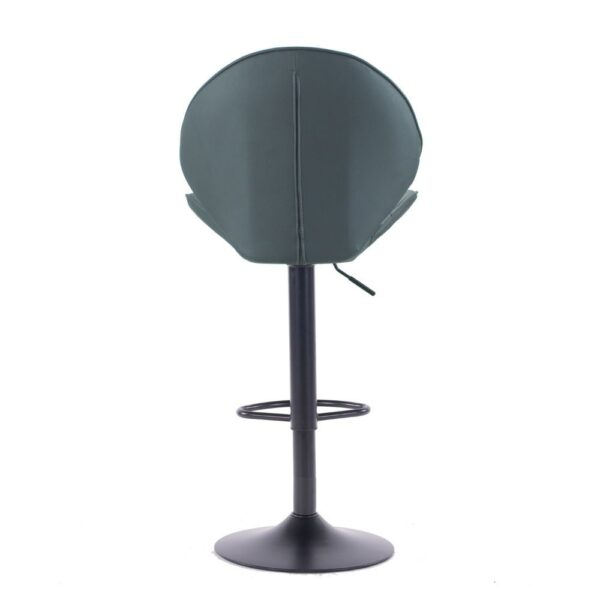 Sgabello regolabile Tunn colore grigio con piede nero