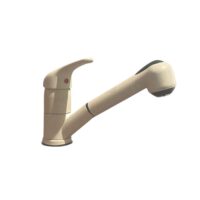 Miscelatore da cucina doccetta estraibile Paini Mixo 45Q573TCZ granito beige