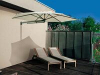 Ombrellone da muro Parrot Made in Italy ø cm 270