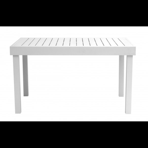 Tavolo Montecatini 135/270X90,5 - Alluminio Bianco Moia