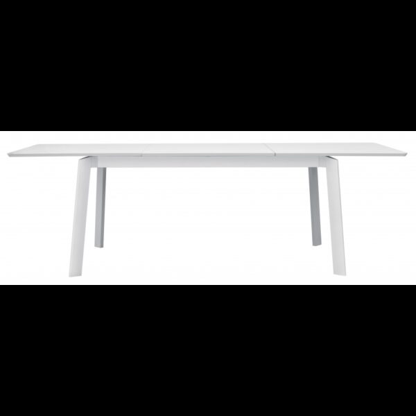 Tavolo San Donato - Allungabile 160/240 X 102 Cm - Allungo Centrale - Bianco Moia