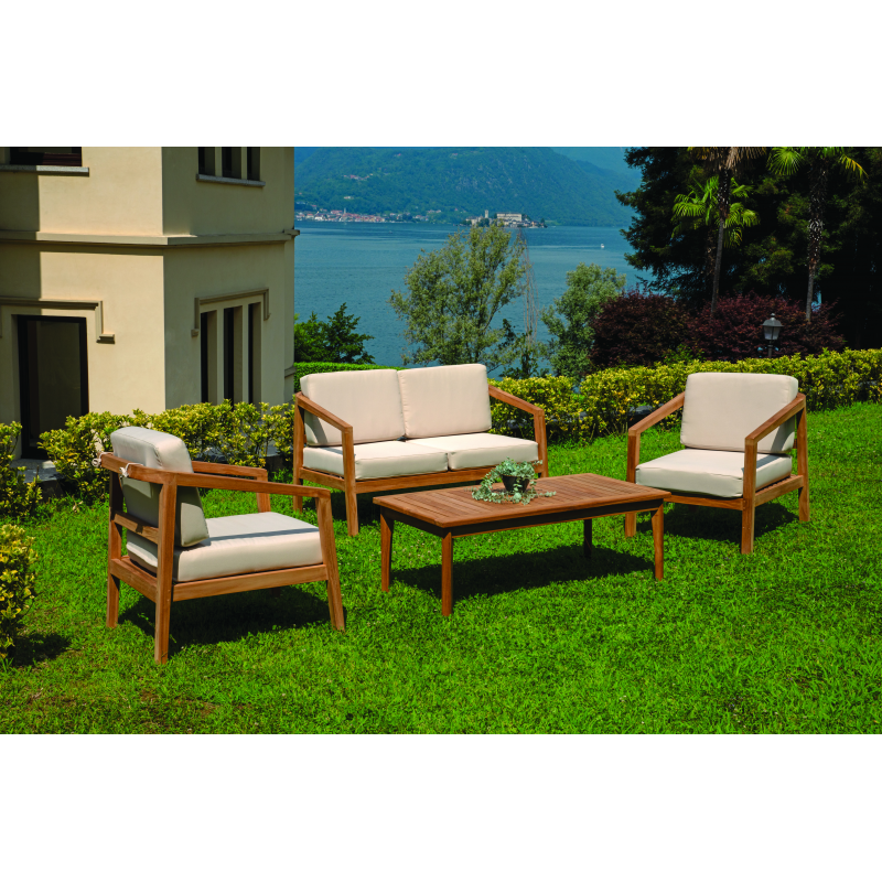 Salotto Riace In Teak Certificato Fsc Moia