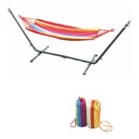 Amaca Cotone Rigato Con Sacca 200X100 Moia Assortiti 12pz