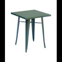 Tavolo Lamiera 60X60 Verde Militare Moia