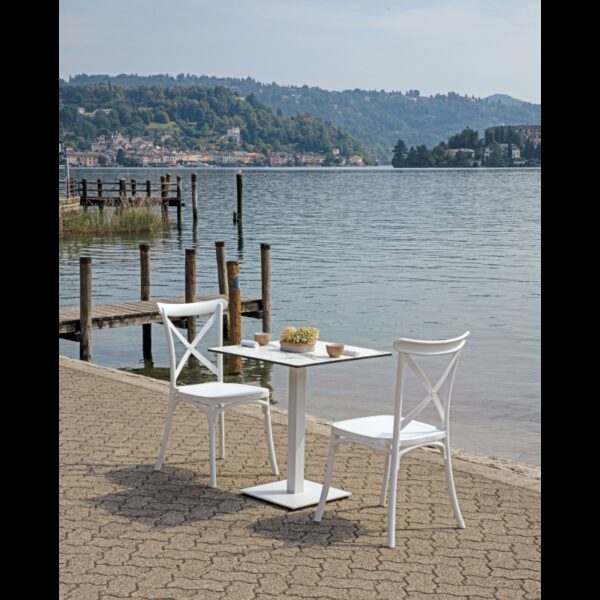 Piano In Hpl 70 X 70 Colore Marmo Moia