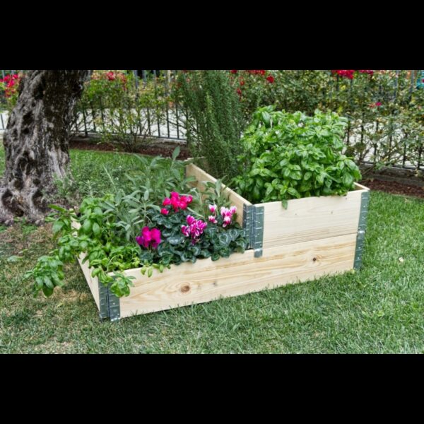 Fioriera Rosa Cm 80X40X20H Losa