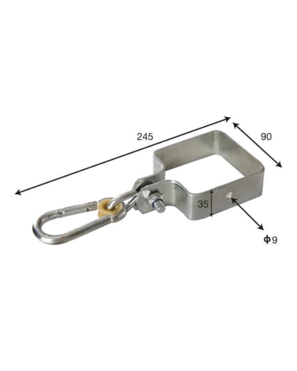 Kit Collare Altalena Quadro Cm. 9X9 Losa