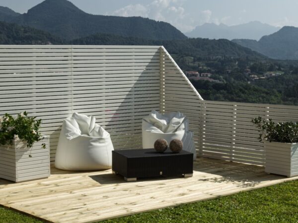Frangivista Delux 180X87 Bianco Losa