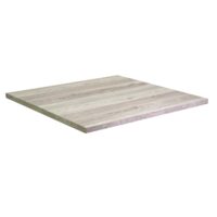 Top tavolo nobilitato rovere medusa quadro cm80x1,8x80