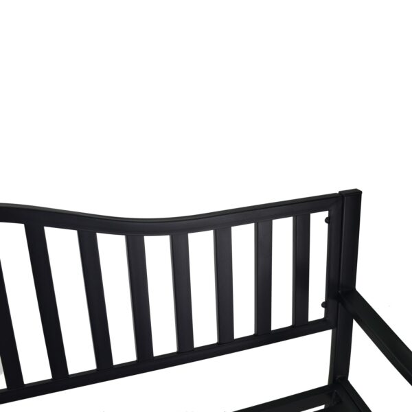Panchina metallo Pesaro antracite 3 posti cm150x60h41,5/63/85