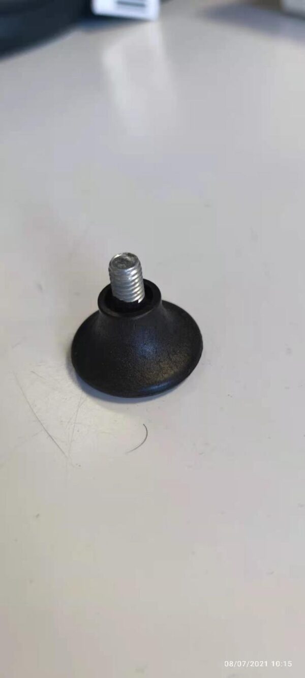 Base tavolo alluminio colore inox cm52x52h72