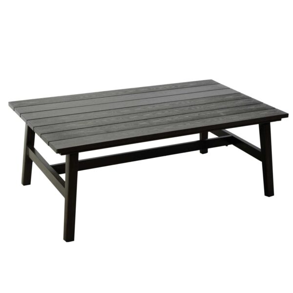 Salotto alluminio Newton 3 posti cuscini marrone