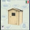 Casetta Bh16 Flavia 146x130 cm PSF pefc