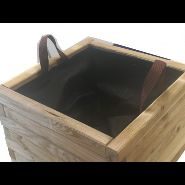 Fioriera Gladys 40x40xh30,5 cm impregnato