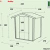 Casetta Bh19 Hobby Varie misure PSF pefc