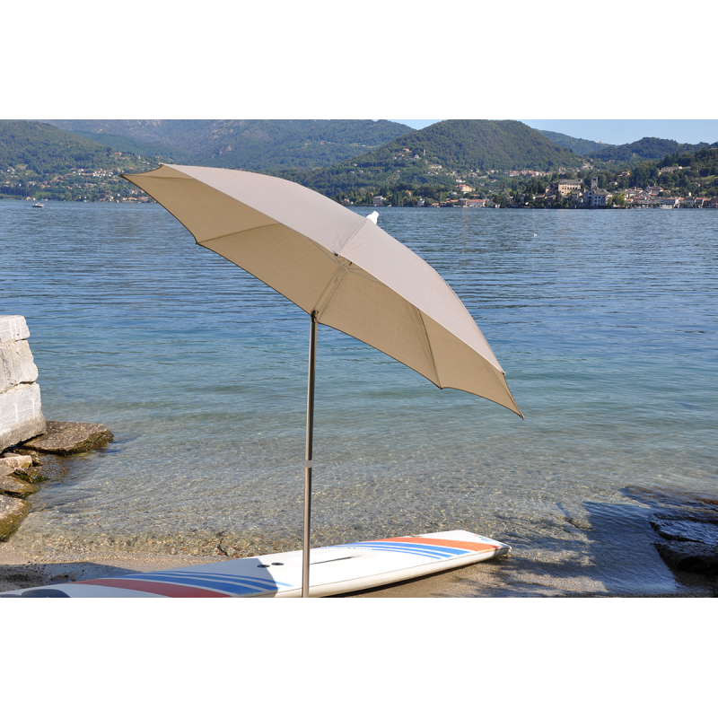 Ombrellone palo centrale Venezia bicolore Made in Italy - diametro 230 cm