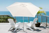 Ombrellone a palo centrale Trend Ice diametro 300 cm Made in Italy