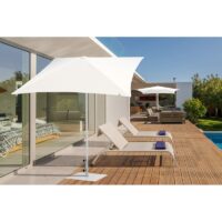 Ombrellone a palo centrale Trend Ice Q200x200 cm Made in Italy