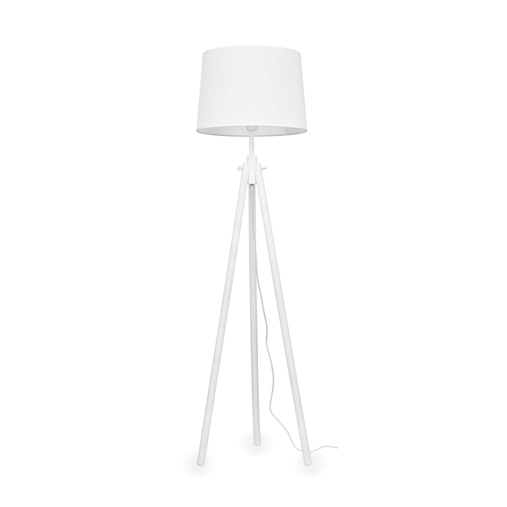 Lampada Da Terra York Pt1 Bianco Ideal-Lux