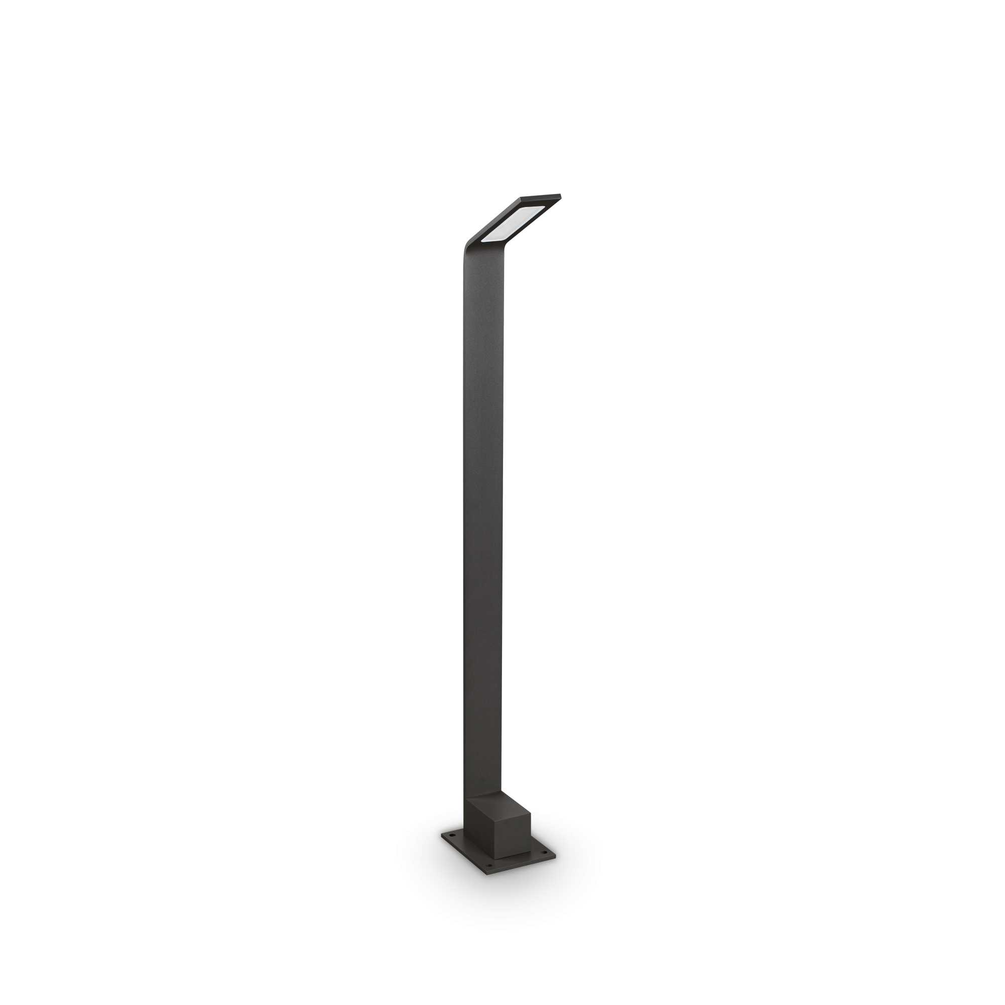 Lampada Da Terra Agos Pt H80 4000K Nero Ideal-Lux