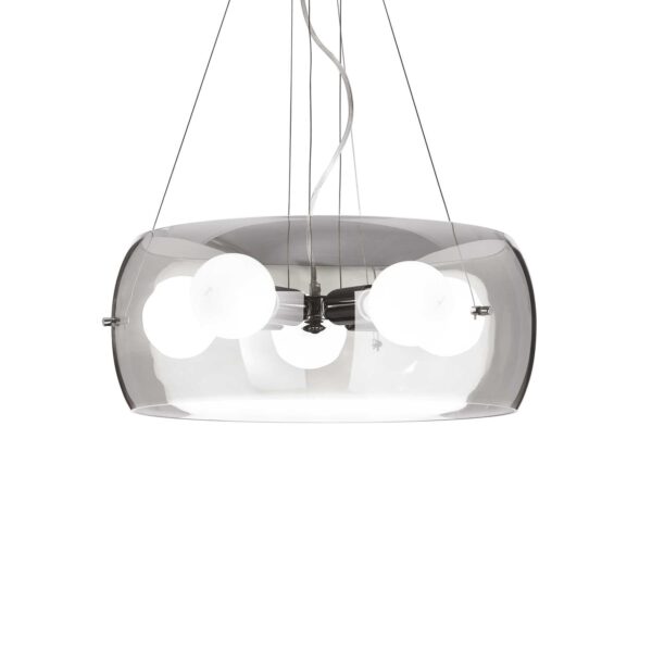 Lampada A Sospensione Audi-10 Sp5 Fume' Ideal-Lux