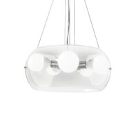 Lampada A Sospensione Audi-10 Sp5 Trasparente Ideal-Lux