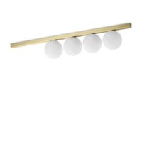 Lampada Da Soffitto Binomio Pl4 Ottone Ideal-Lux