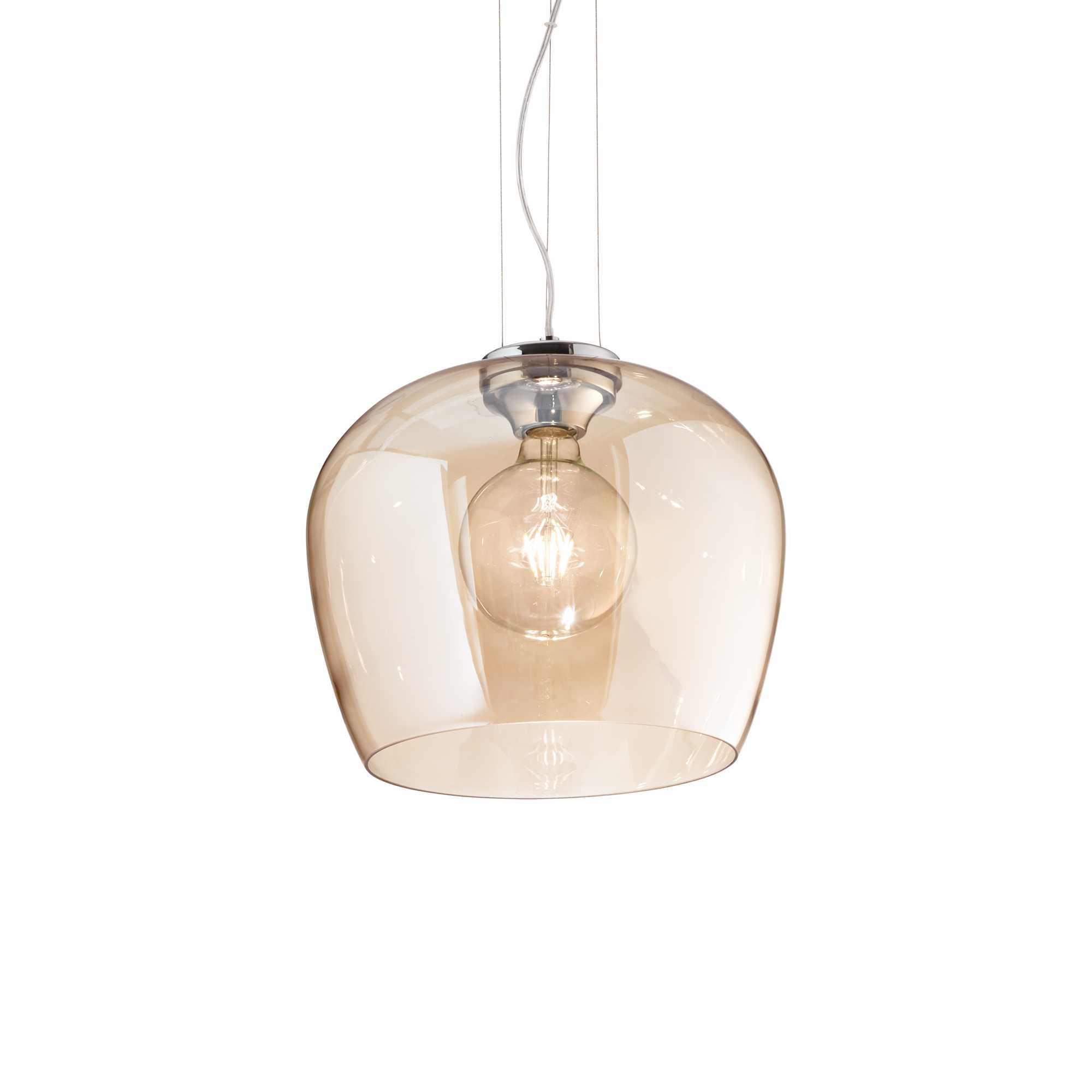 Lampada A Sospensione Blossom Sp1 Ambra Ideal-Lux