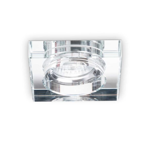 Lampada Da Incasso Blues Fi Square Trasparente Ideal-Lux