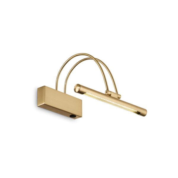 Lampada Da Parete Bow Ap D26 Ottone Ideal-Lux