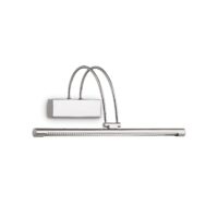 Lampada Da Parete Bow Ap D46 Cromo Ideal-Lux