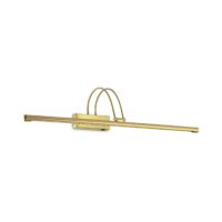 Lampada Da Parete Bow Ap D76 Ottone Ideal-Lux