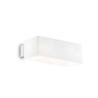 Lampada Da Parete Box Ap2 Bianco Ideal-Lux