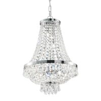 Lampada A Sospensione Caesar Sp12 Cromo Ideal-Lux